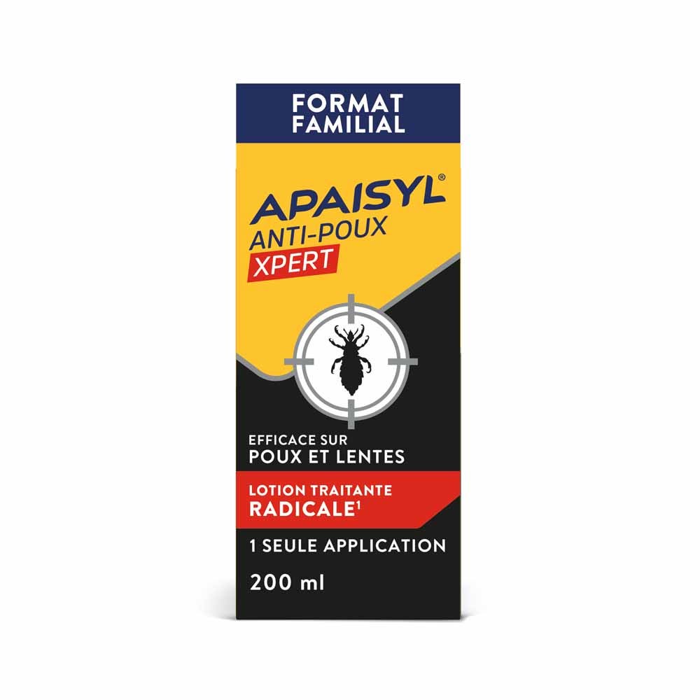 Apaisyl Anti-lice Lice And Nits Repellent Lotion Apaisyl Xpert 200ml