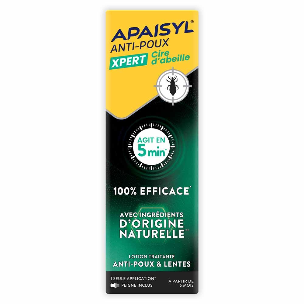 Apaisyl Anti-lice &amp; Nits Lotion Xpert Beeswax 100ml