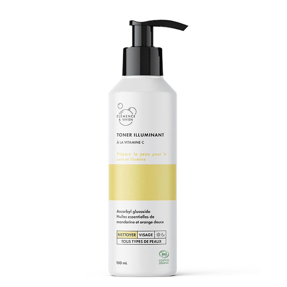 Clemence&Vivien Illuminating organic toner 150 ml
