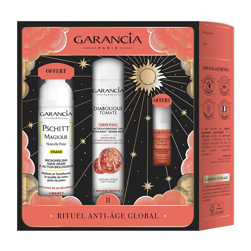 Garancia Christmas gift set Healthy glow hydration