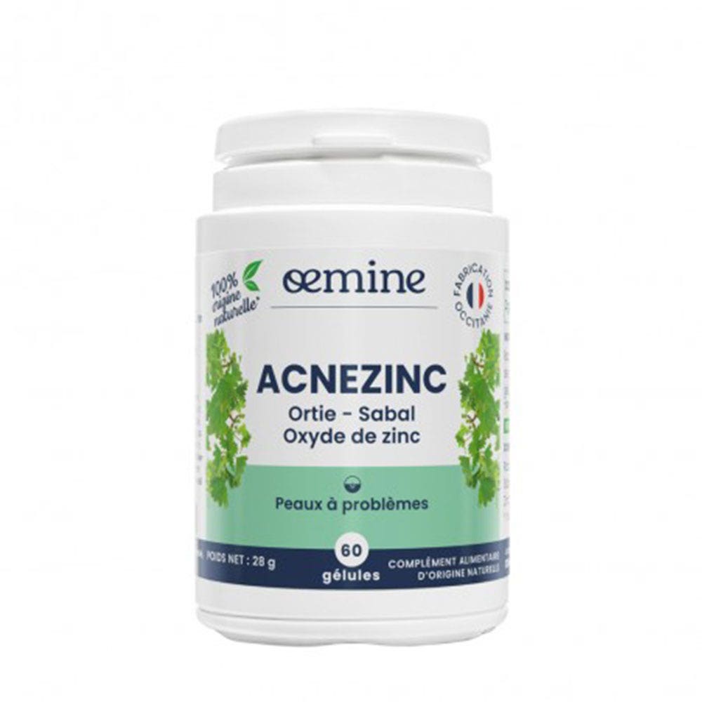 Oemine Acnezinc 60 capsules