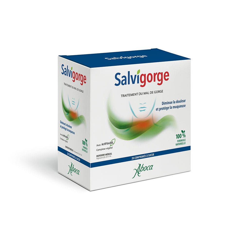 Aboca ORL Salvigorge 2ACT 20 tablets