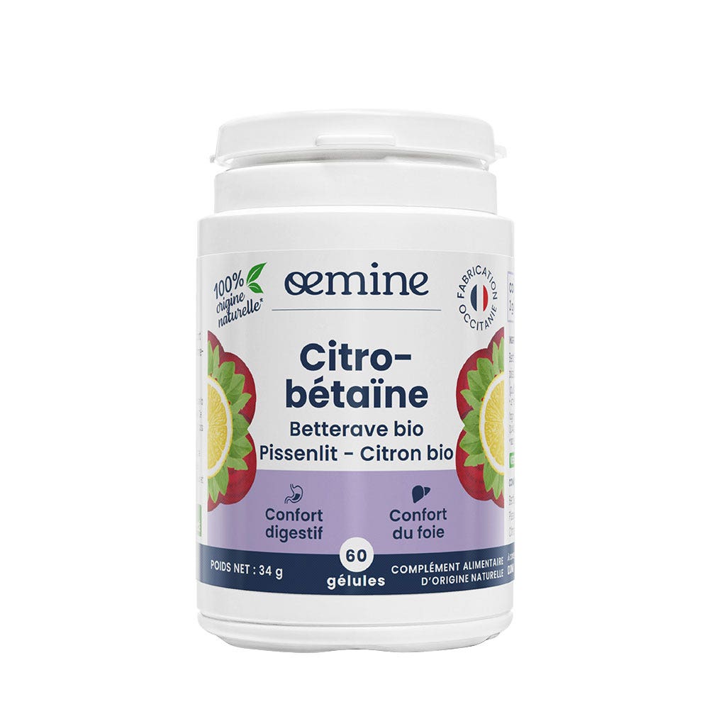 Oemine Citro-betaine 60 capsules