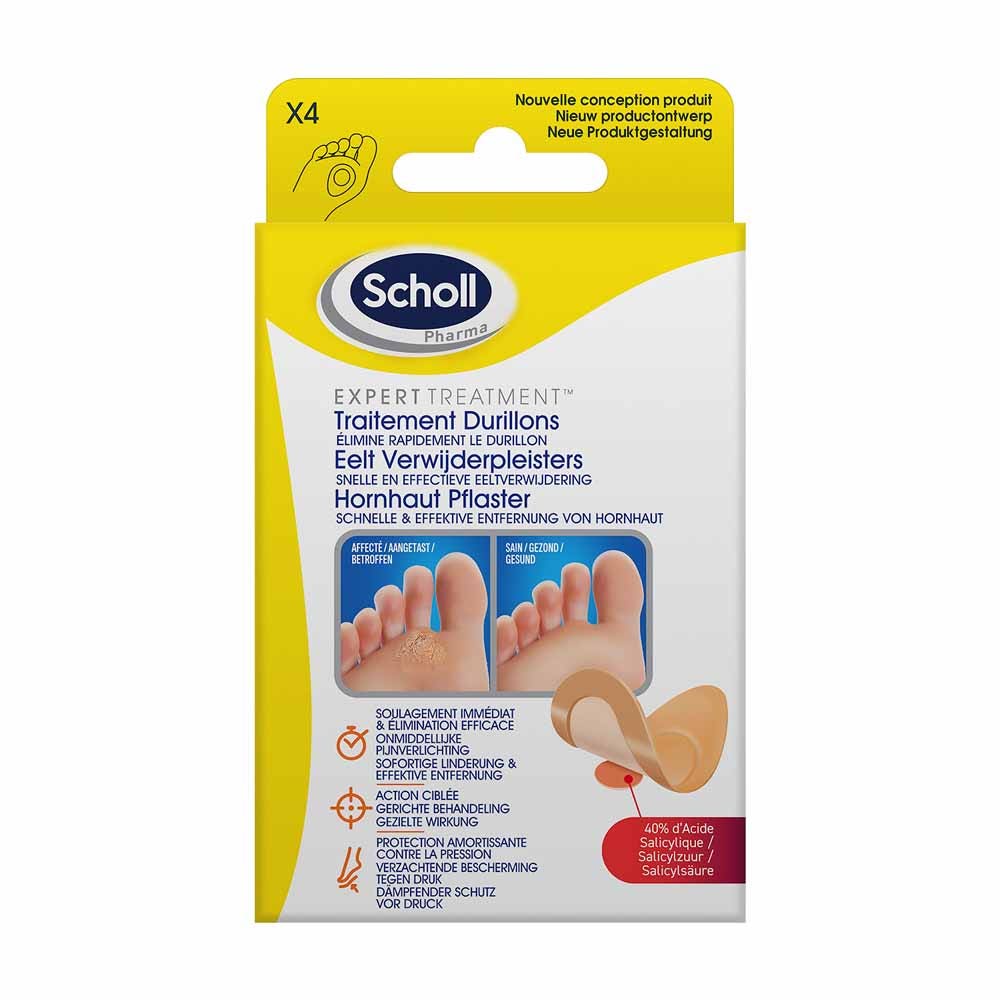 Scholl Wartscide Dressings Calluses x4