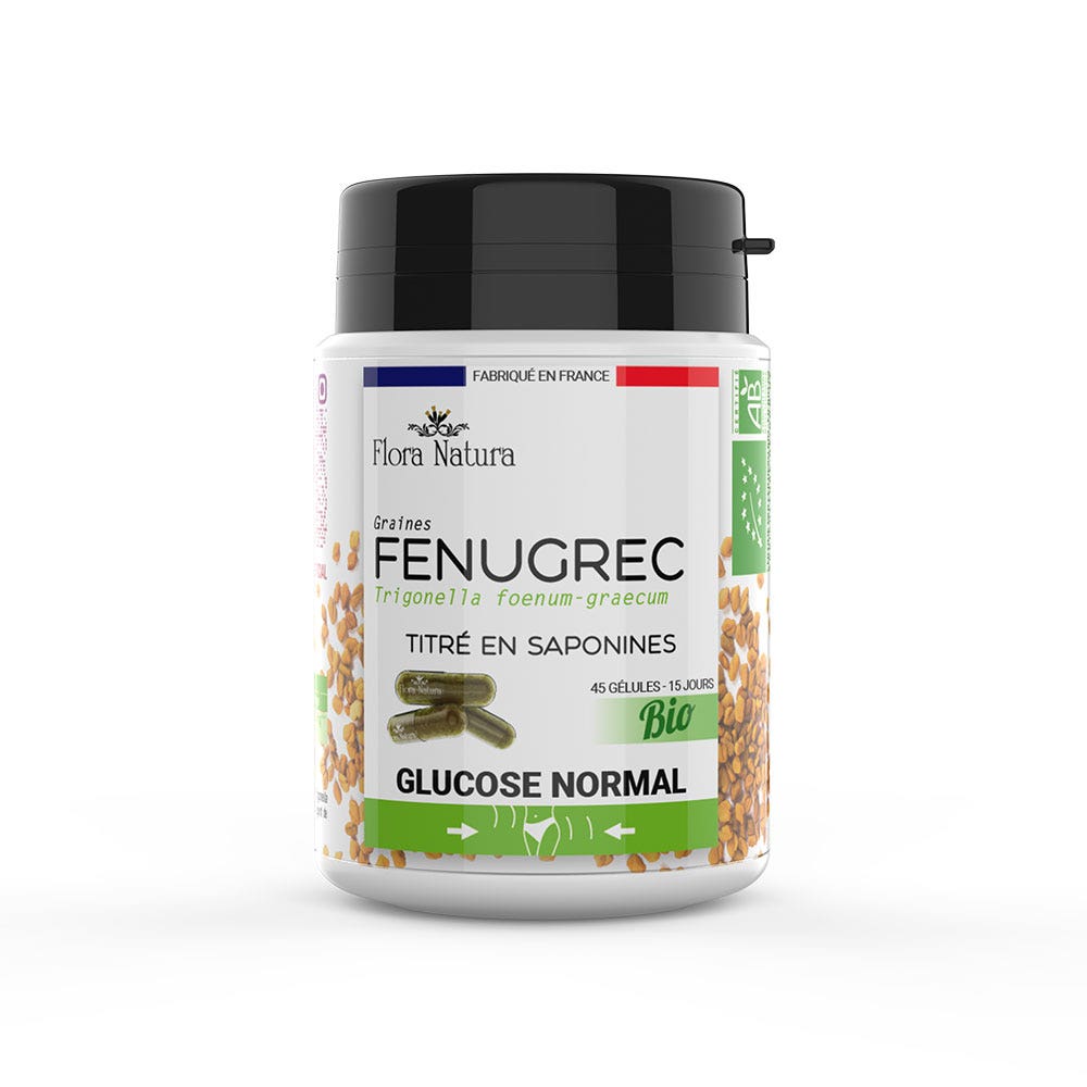 Flora Natura Fenugreek Bioes 45 capsules