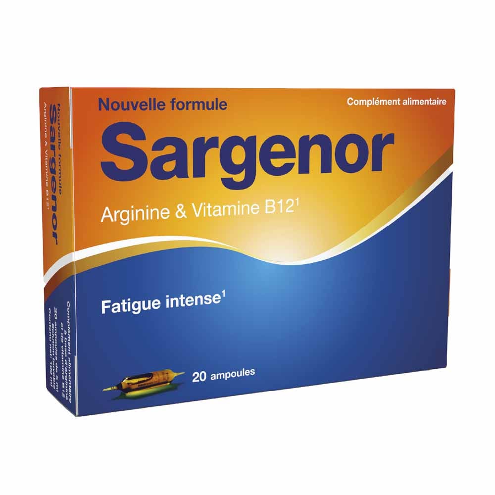 Sargenor Arginine and vitamin B12 20 Ampulas