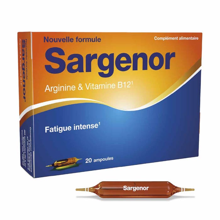 Sargenor Arginine and vitamin B12 20 Ampulas - Easypara Sargenor Arginine and vitamin B12 20 Ampulas - Easypara