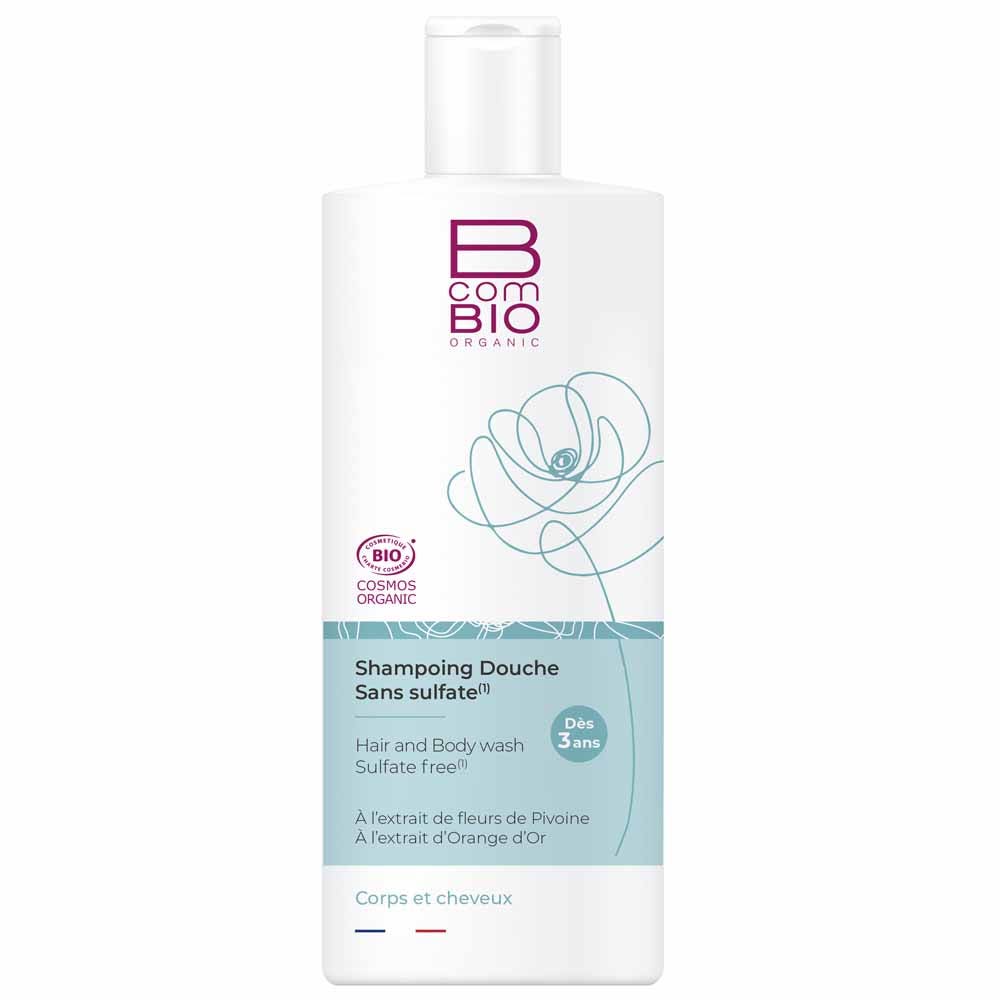 Bcombio Organic Sulphate Free Shower Shampoo 500ml