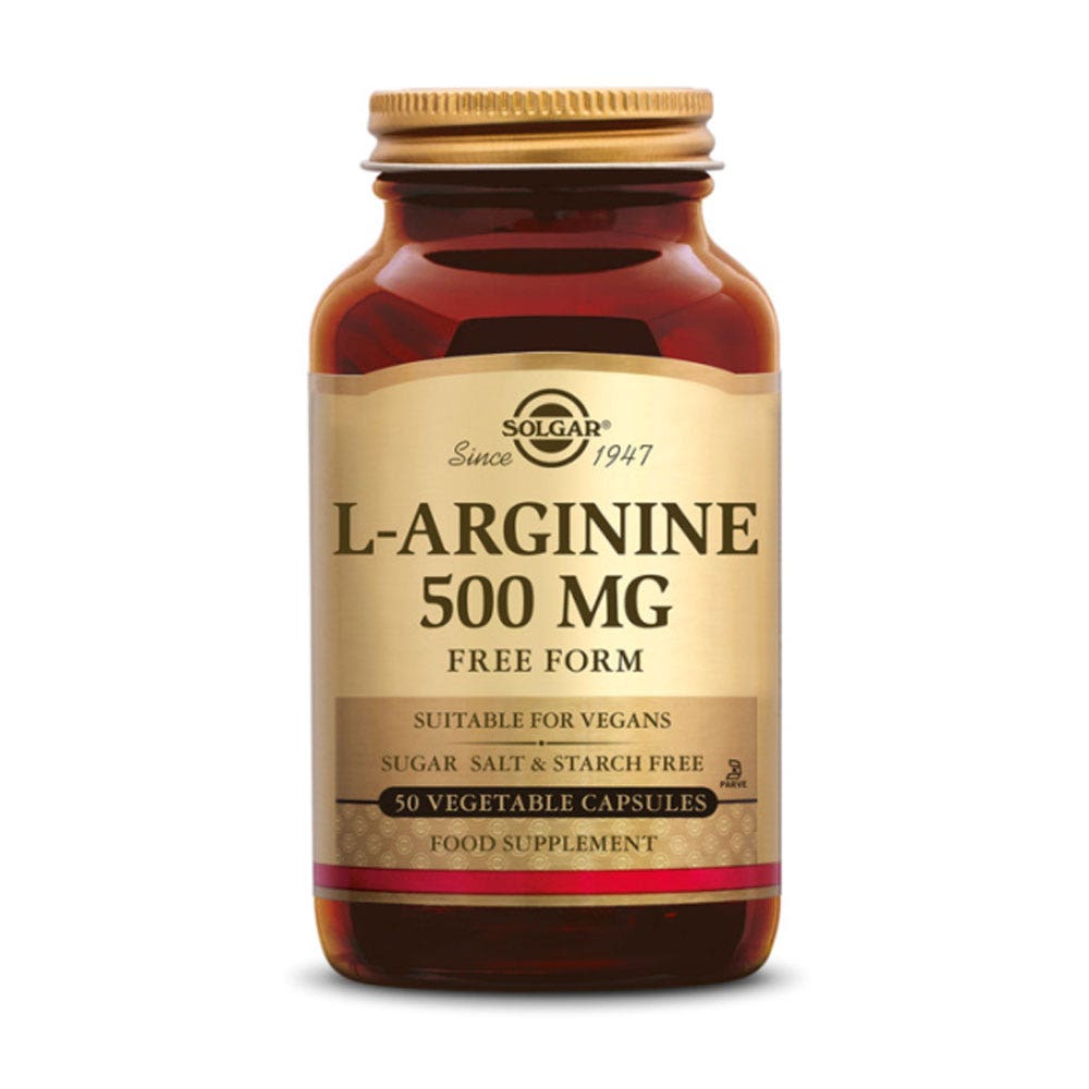 Solgar L-Arginine 50 capsules
