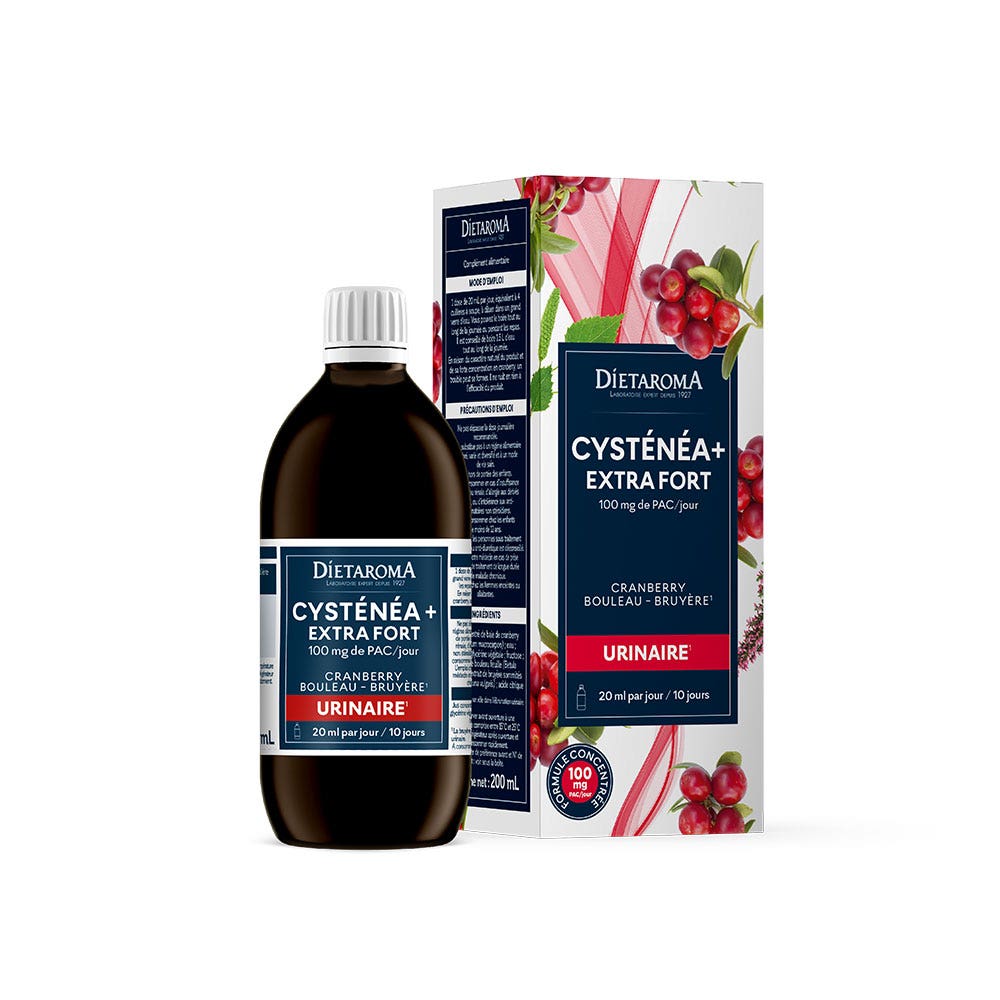Dietaroma Cysténea+ urinary extra strength 200 ml