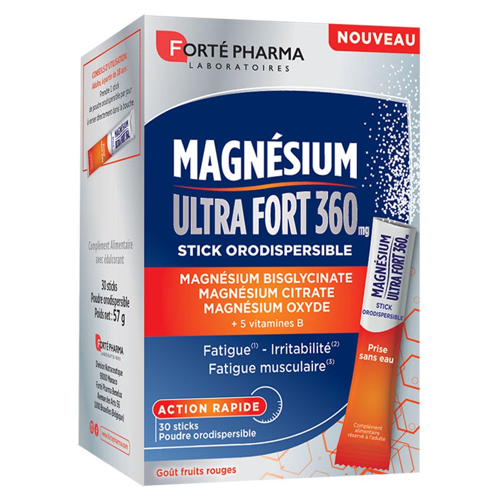 Forté Pharma Magnesium Ultra Fort 360 30 sticks