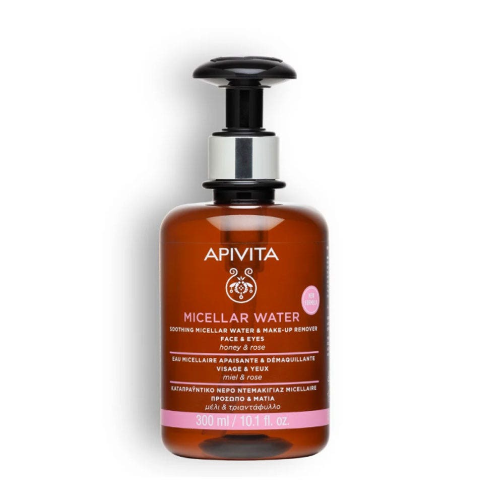 Apivita Soothing and cleansing micellar water face and eyes 300 ml