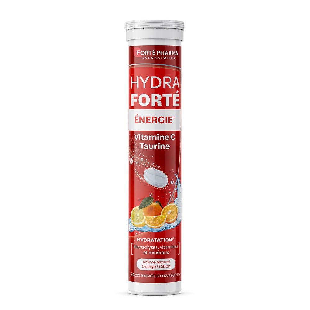Forté Pharma Hydra Forté Energy vitamin c and taurine 24 effervescent tablets