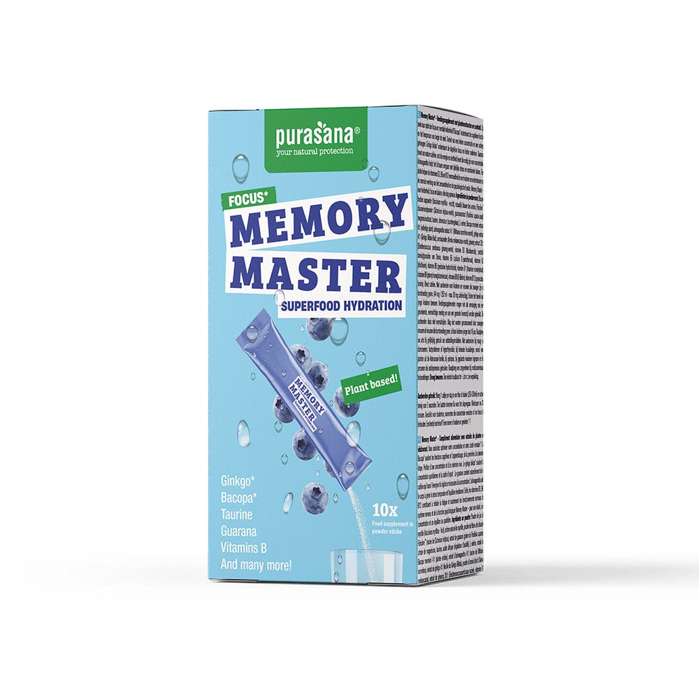 Purasana Memory Master Hydration high concentration 10 sticks