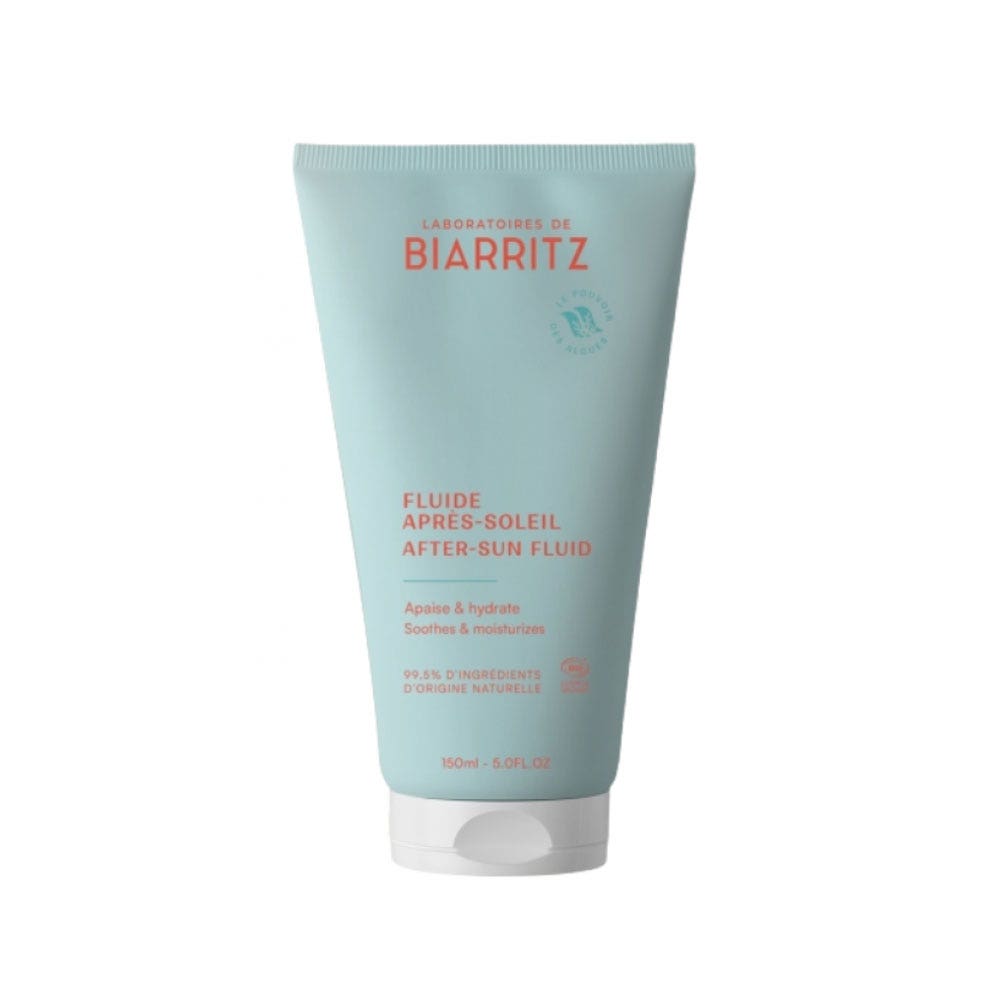 Laboratoires De Biarritz Sun care After-sun organic fluid soothes & deeply hydrates 150 ml