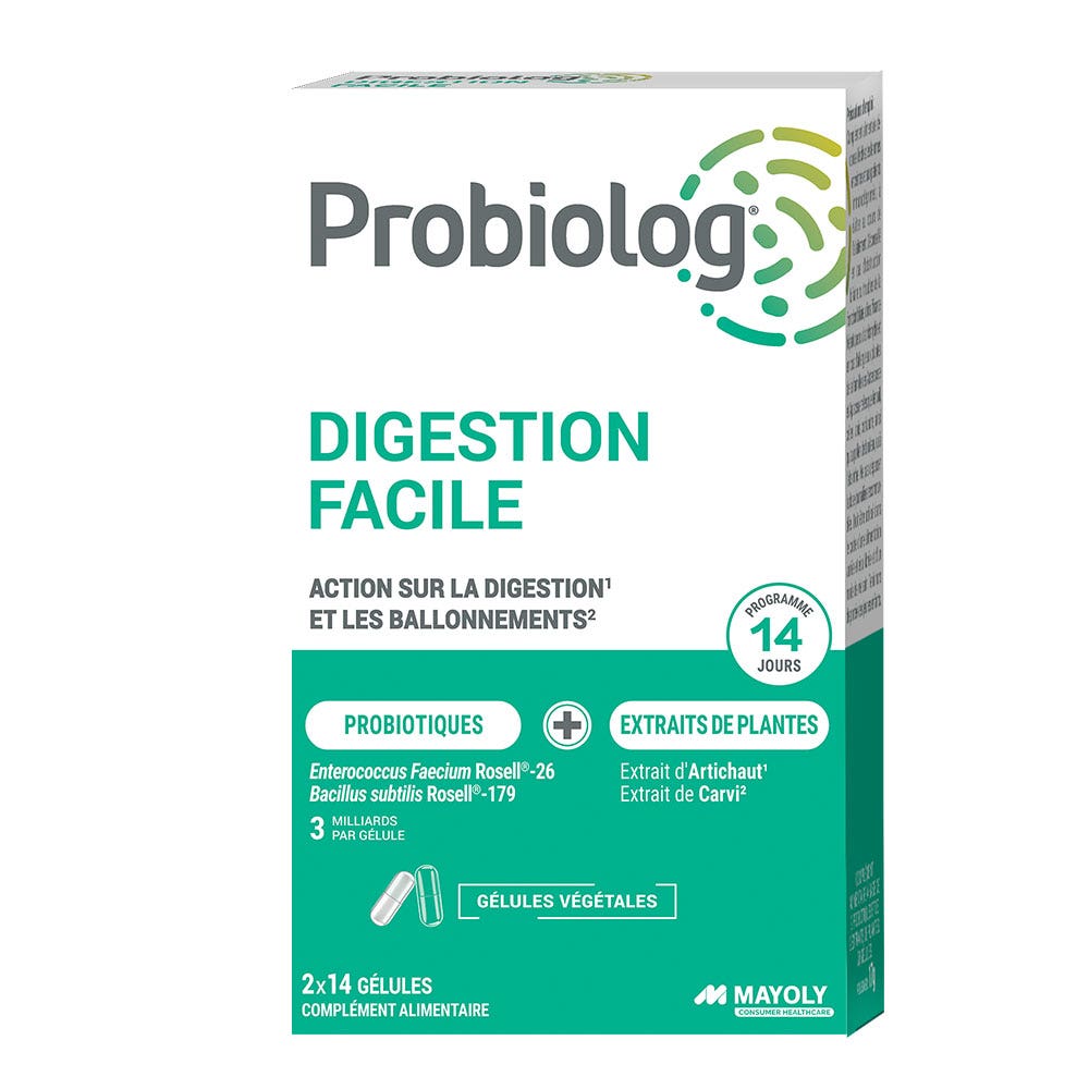 Mayoly CHC Probiolog Easy digestion 2x14 capsules