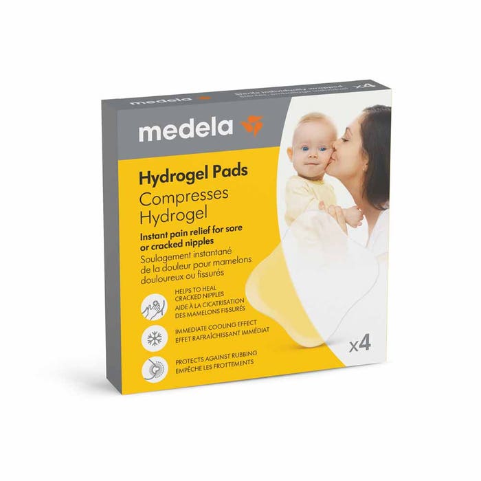 hydrogel dressings designed for nipple healing Medela Hydrogel Nipple Protect Bandages 4 Pack