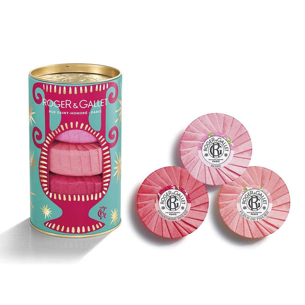 Roger & Gallet Gift set with 3 soaps 300 g