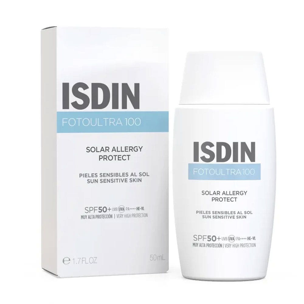 Isdin Solar Allergy Isdin Fotoultra Solar Allergy Fusion Fluid Spf100+ Prevention and alleviation of symptoms 50ml