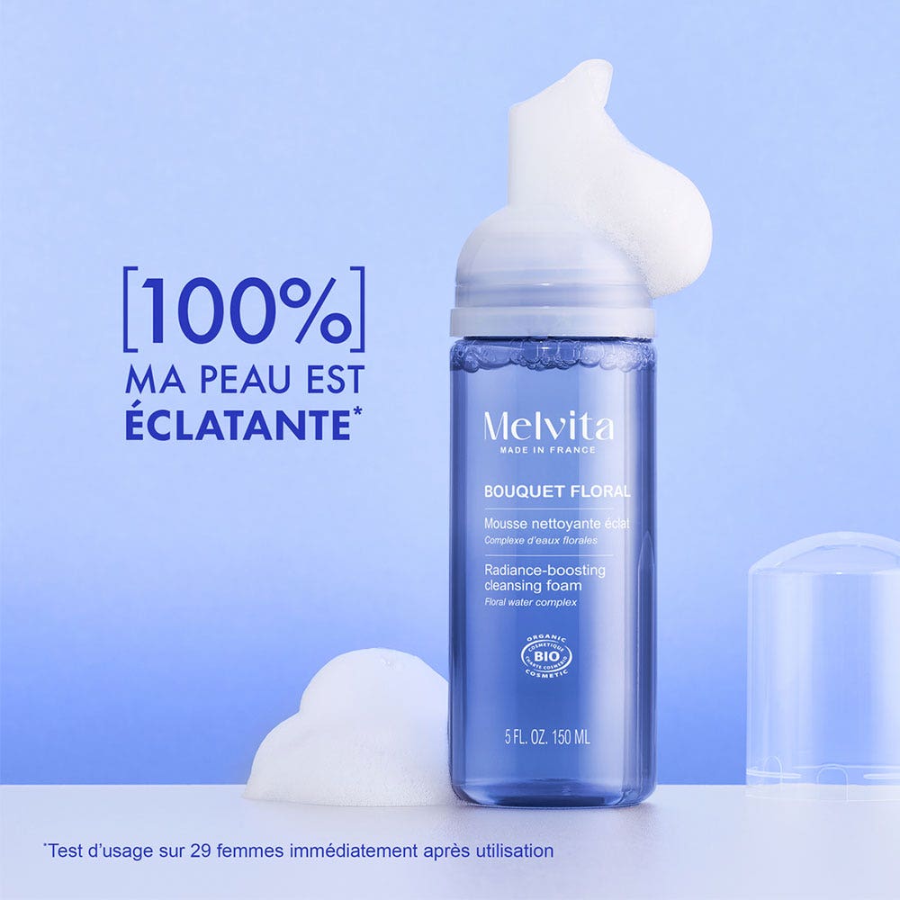 Melvita Floral Bouquet Radiant cleansing foam 50 ml - Easypara
