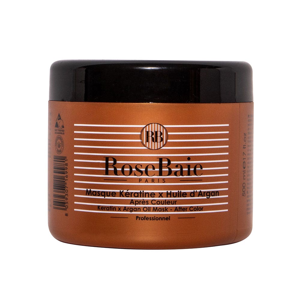 Rosebaie Argan Oil Keratin Masks Colouring hair 500ml