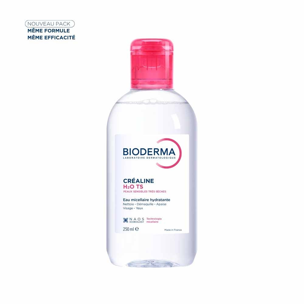 Bioderma Crealine Make-up Removing Micellar Water H2O Ts Sensitive Skin 250ml