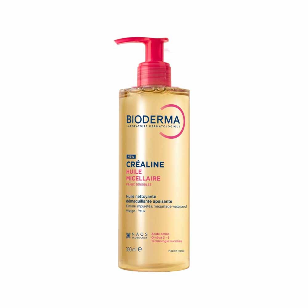 Bioderma Crealine Micellar oil for sensitive skin 300 ml