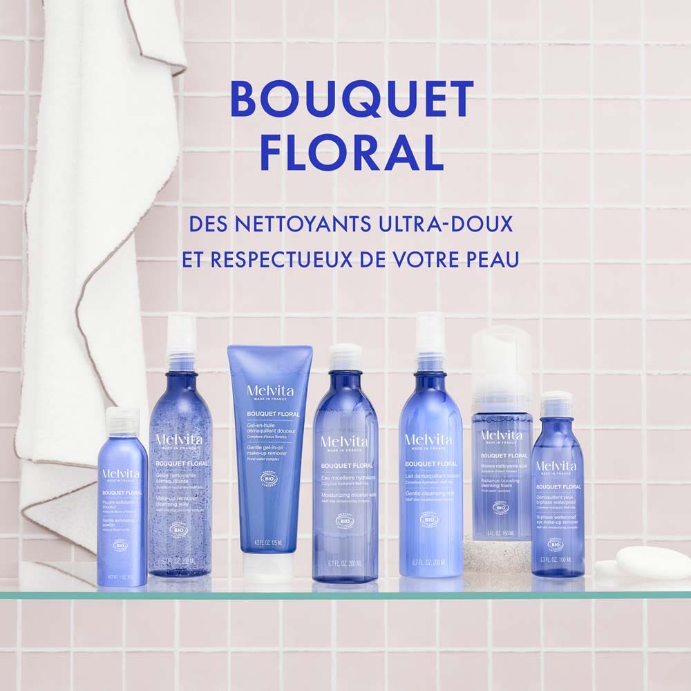 Melvita Floral Bouquet Organic cleansing jelly 200 ml - Easypara