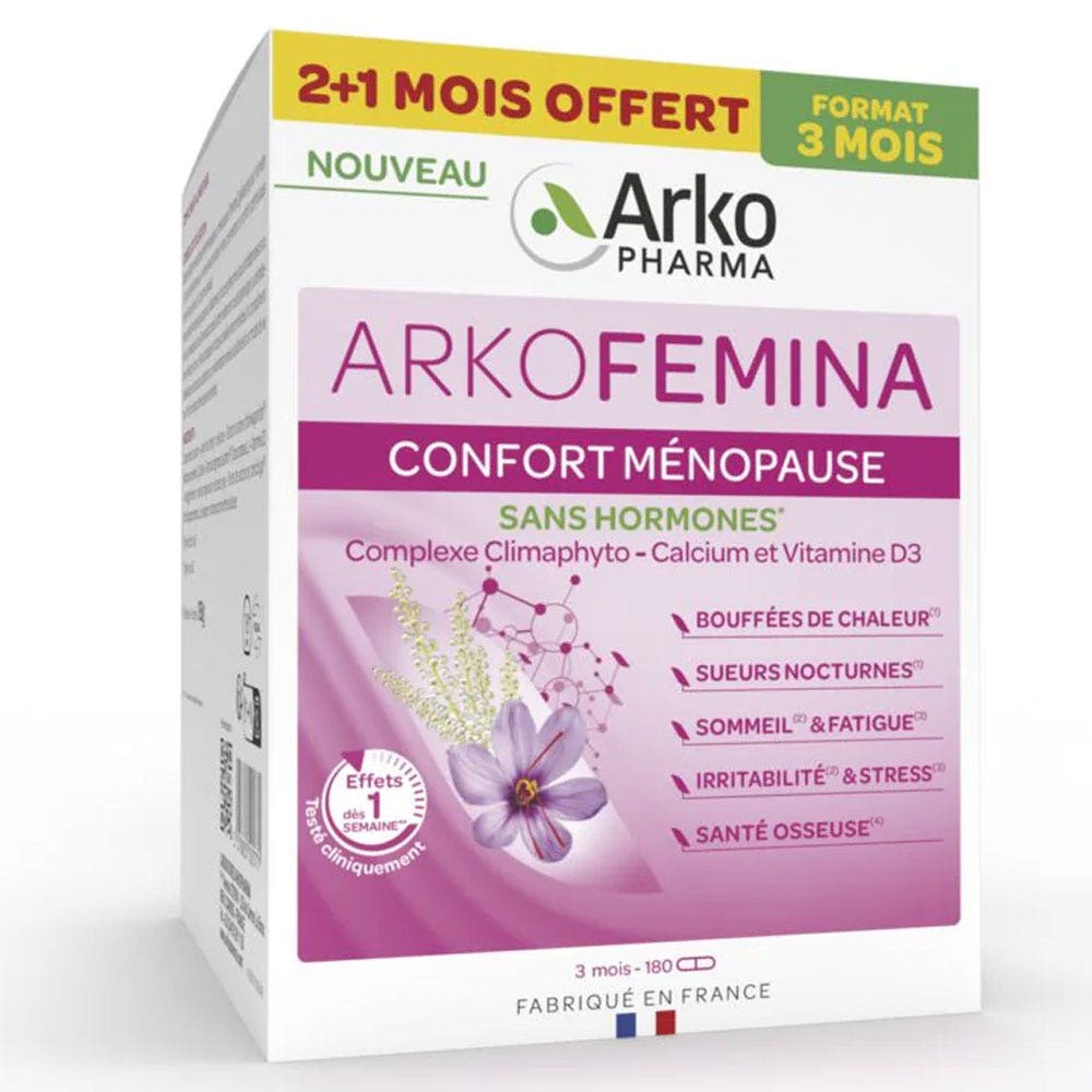 Arkopharma Arkofemina Menopause Comfort 180 capsules