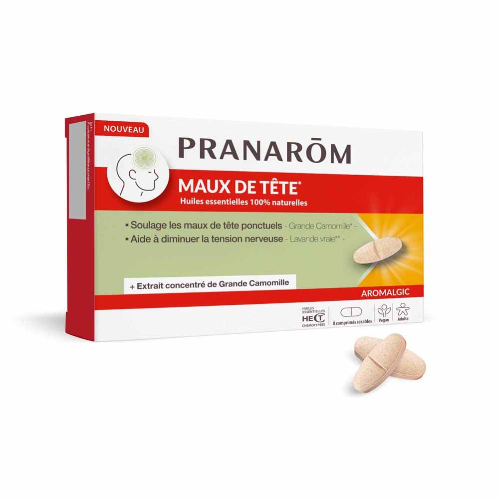 Pranarôm Aromalgic Headache 8 tablets