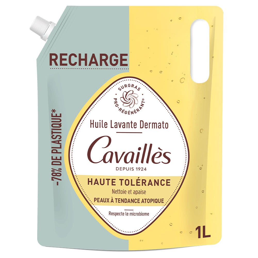 Cavaillès Surgras Pro-Regenerating Rich Cleansing Oil Very Dry Skin 1L