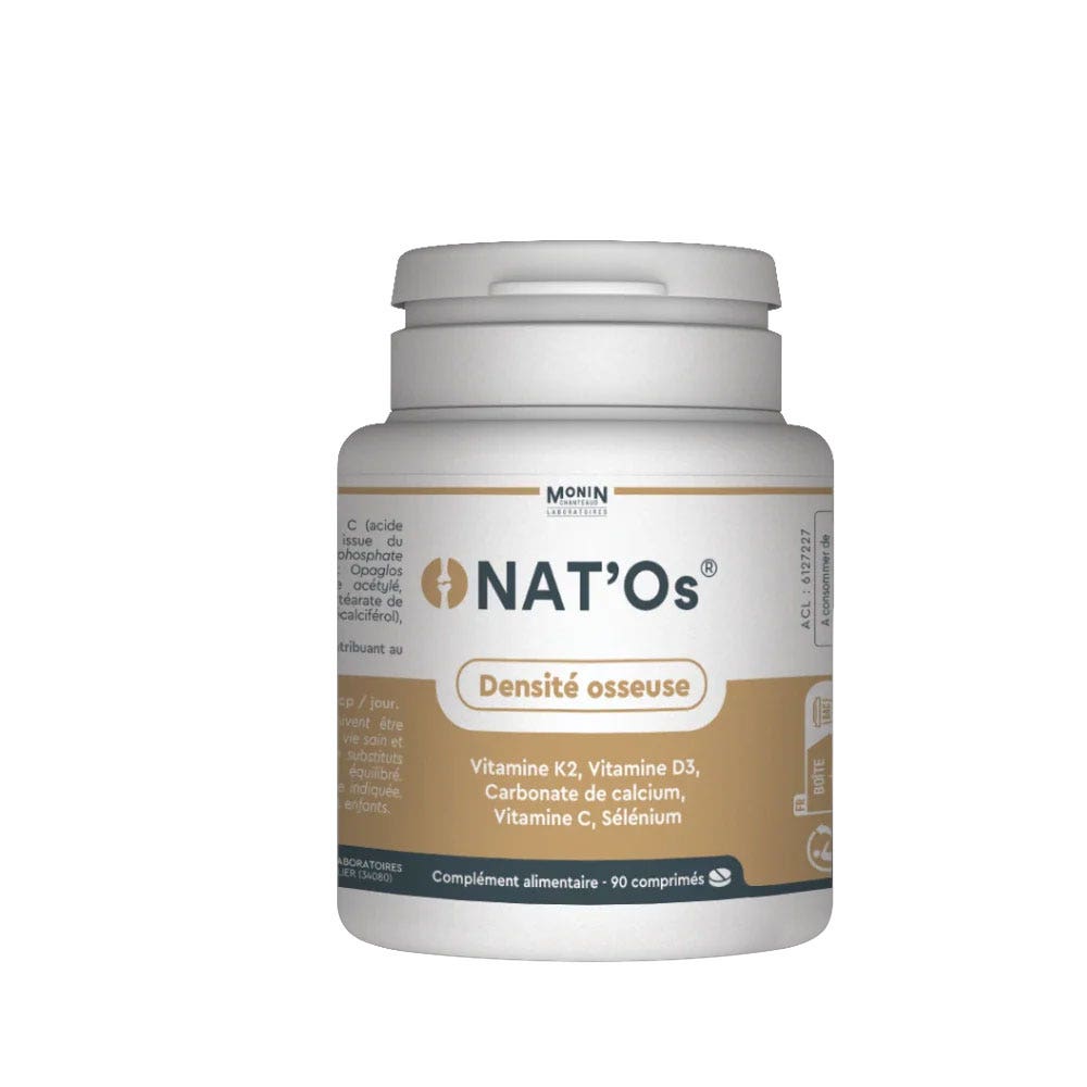 Monin Chanteaud Nat'os Densité osseuse 90 comprimés