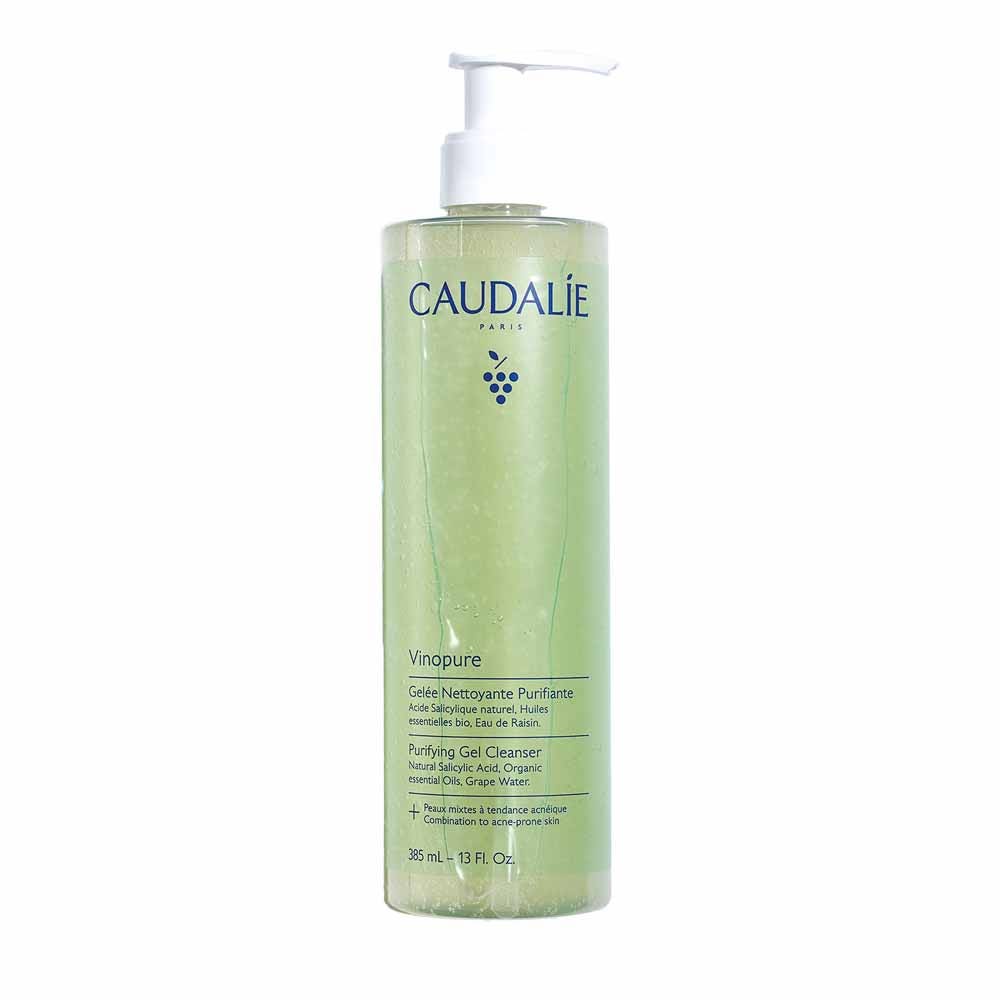 Caudalie Vinopure Purifying Gel Cleanser Combination To Oily Skins Bio 385ml