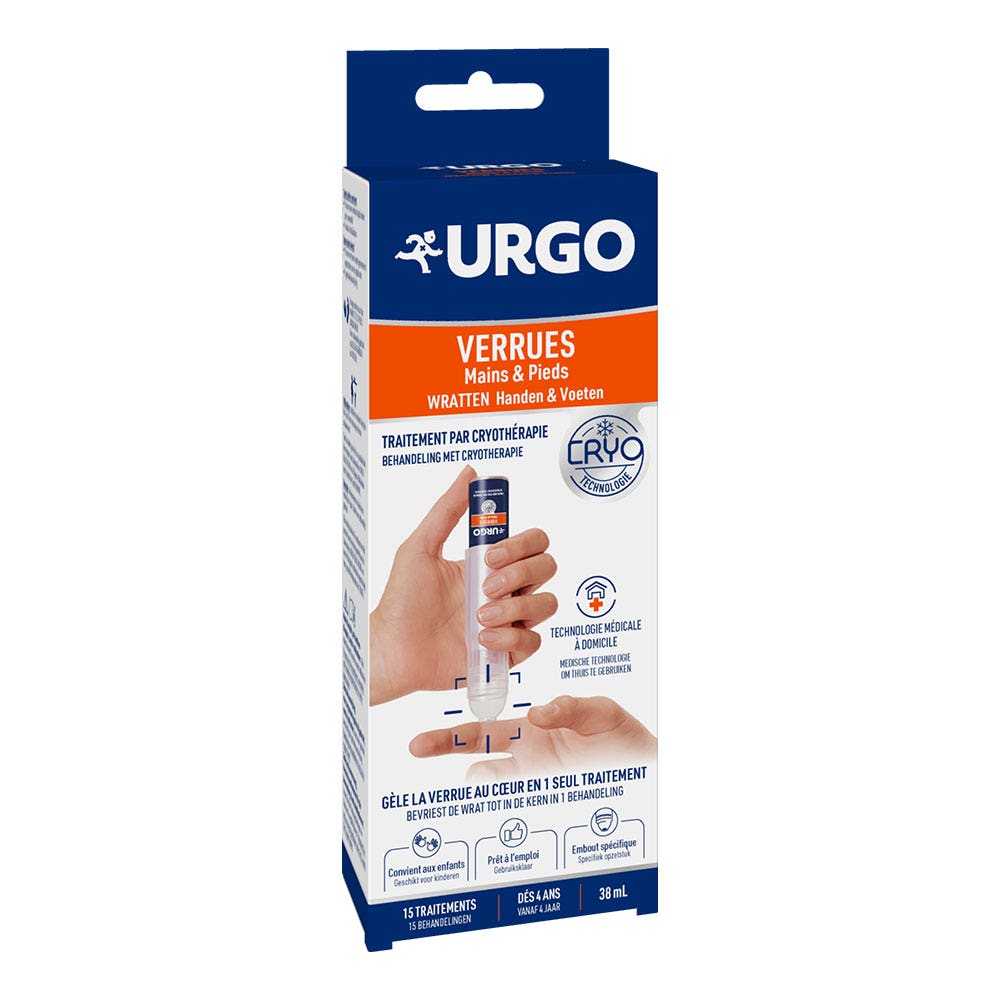 Urgo Cryotherapy Hand And Foot Warts 38ml