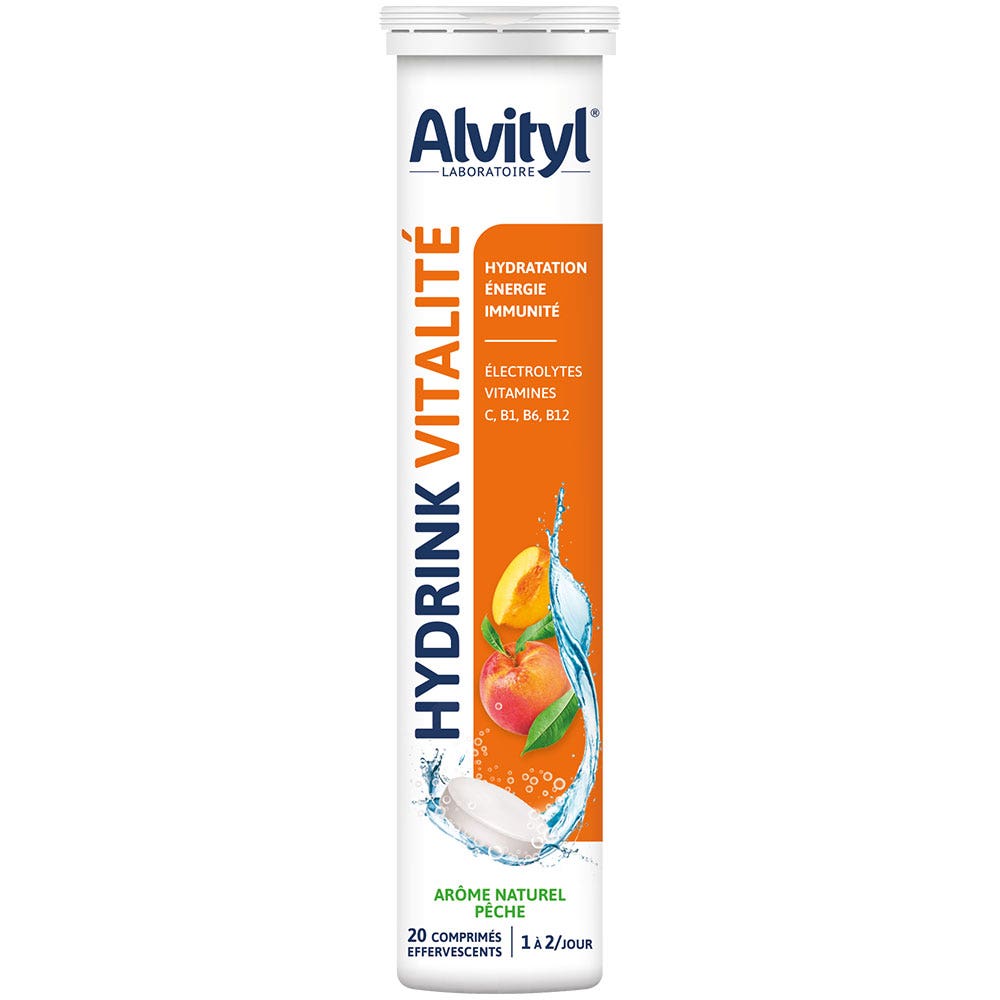 Alvityl Hydrink Vitality 20 effervescent tablets