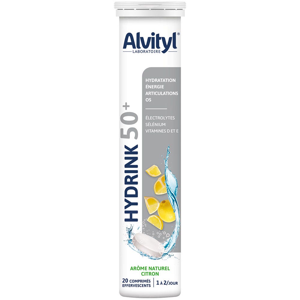 Alvityl Hydrink 50 plus 20 effervescent tablets