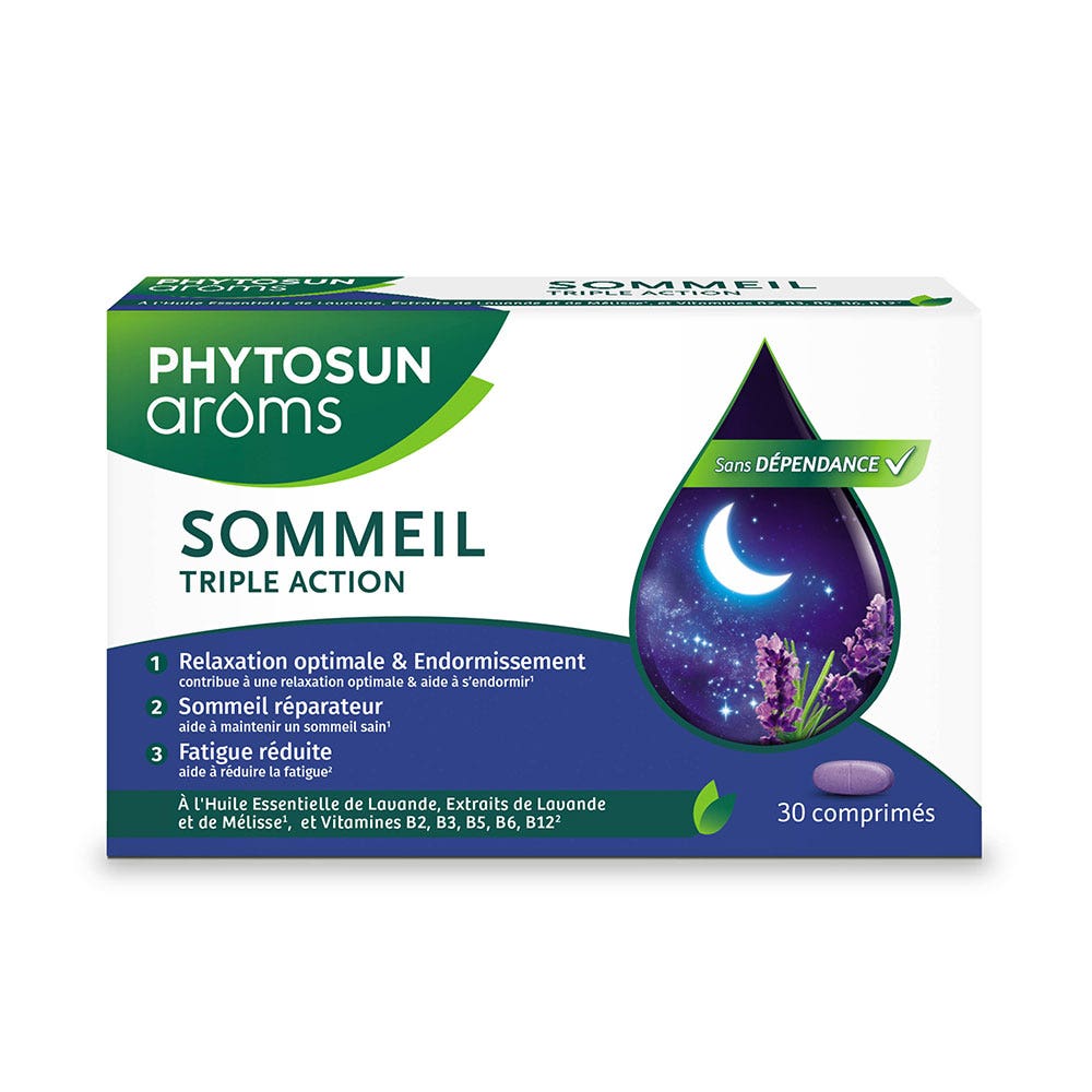 Phytosun Aroms Triple Action Sleep with Essential Oils 30 tablets