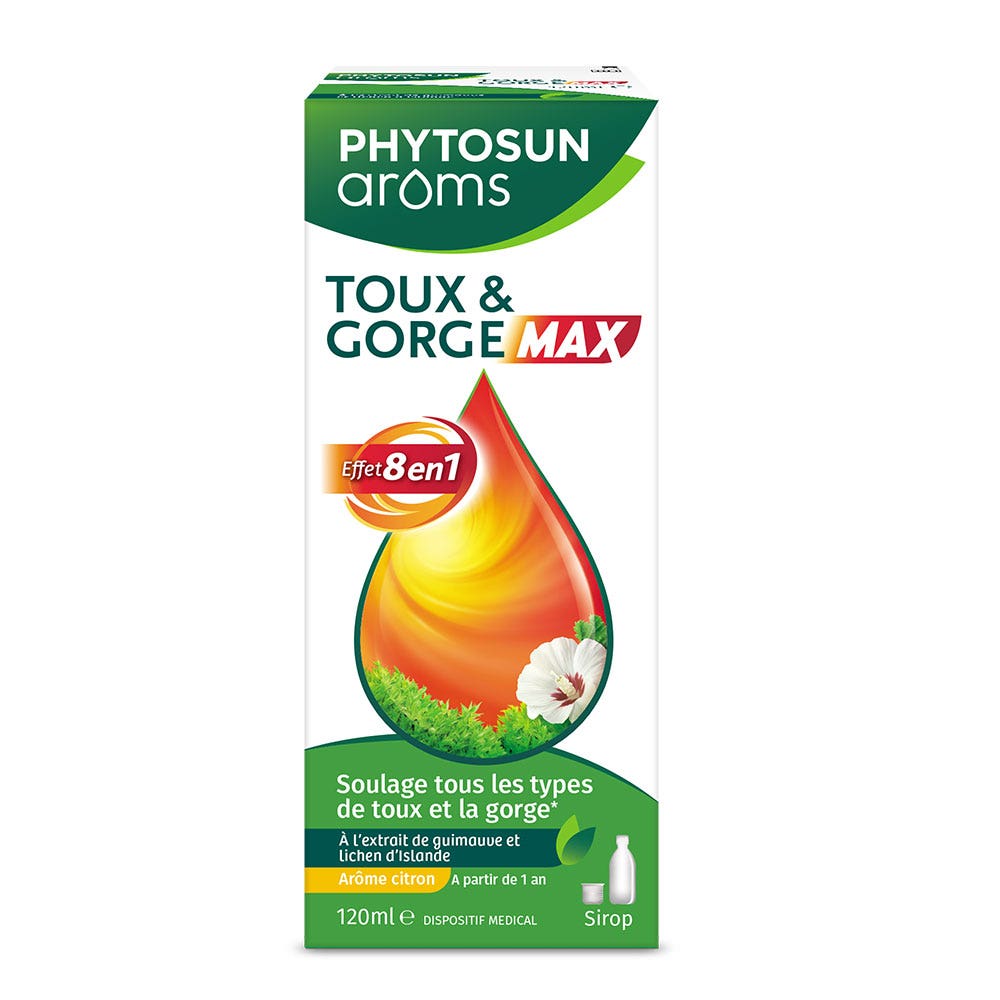 Phytosun Aroms Cough and throat syrup 8-in-1 action 120 ml