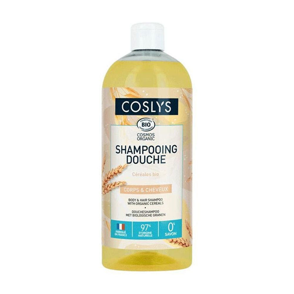 Coslys Organic Shower Shampoo Body &amp; Hair 1L