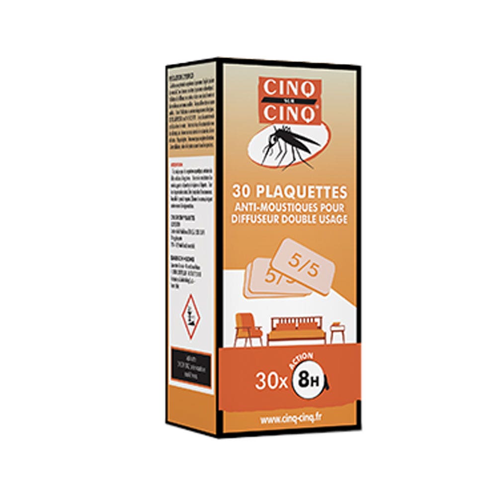 Cinq Sur Cinq Anti Mosquito Plates For Diffuser x30