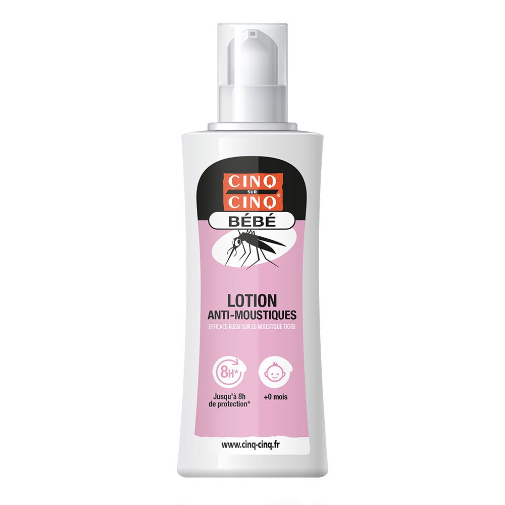 Cinq Sur Cinq Baby Anti-Mosquito Lotion suitable from birth 40ml +75ml