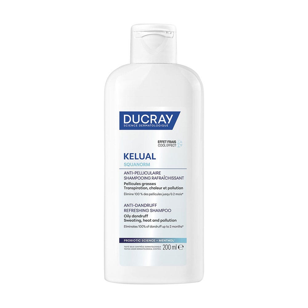 Ducray Kelual Squanorm Refreshing anti-dandruff shampoo 200ml
