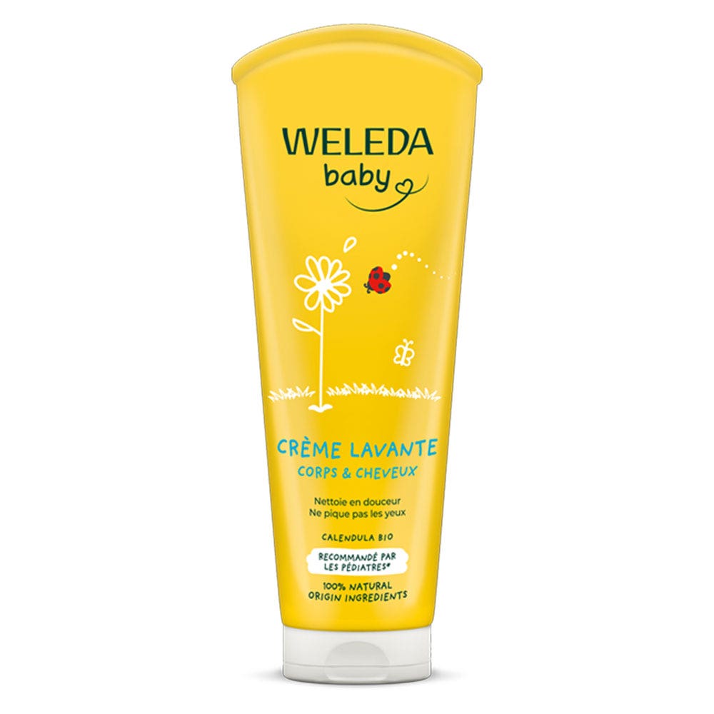 Weleda Calendula Baby Hair And Body Cleansing Cream 200ml