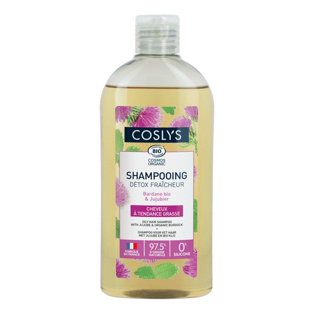 Coslys Organic refreshing detox shampoo Oily hair 250ml