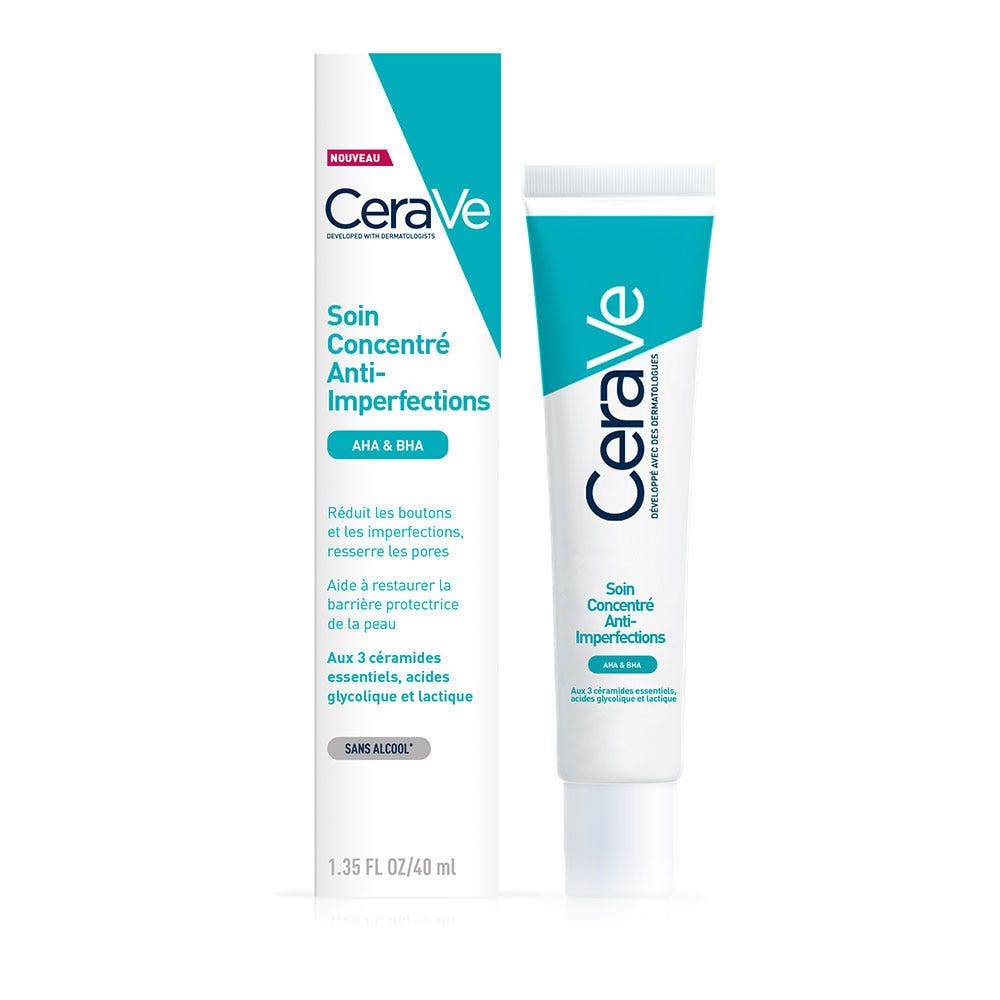 Cerave Face Blemish control concentrated treatment blemish-prone and acne-prone skin 40 ml