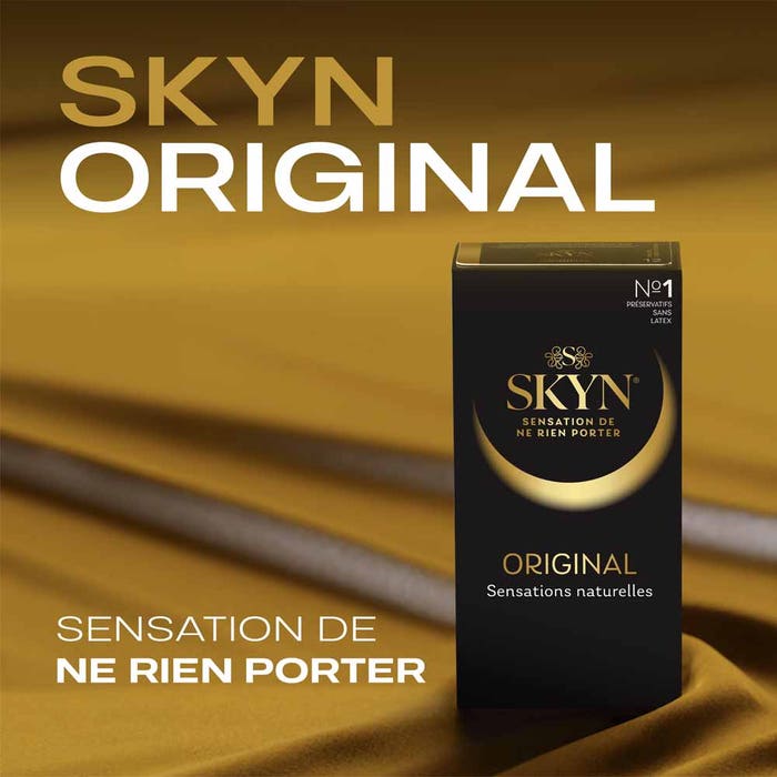 Skyn Original Natural Feel Condoms x10 - Easypara Skyn Original Natural Feel Condoms x10 - Easypara
