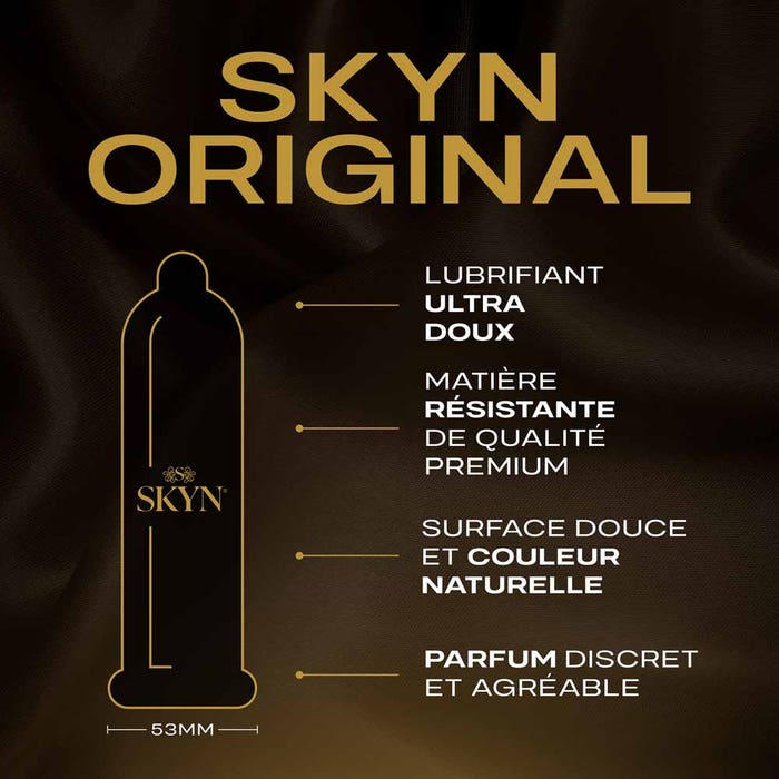 Skyn Original Natural Feel Condoms x10 - Easypara Skyn Original Natural Feel Condoms x10 - Easypara