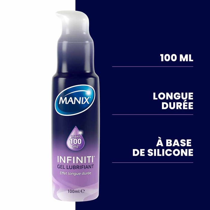 Manix Infiniti Infiniti Lubricating Gel 100ml - Easypara Manix Infiniti Infiniti Lubricating Gel 100ml - Easypara