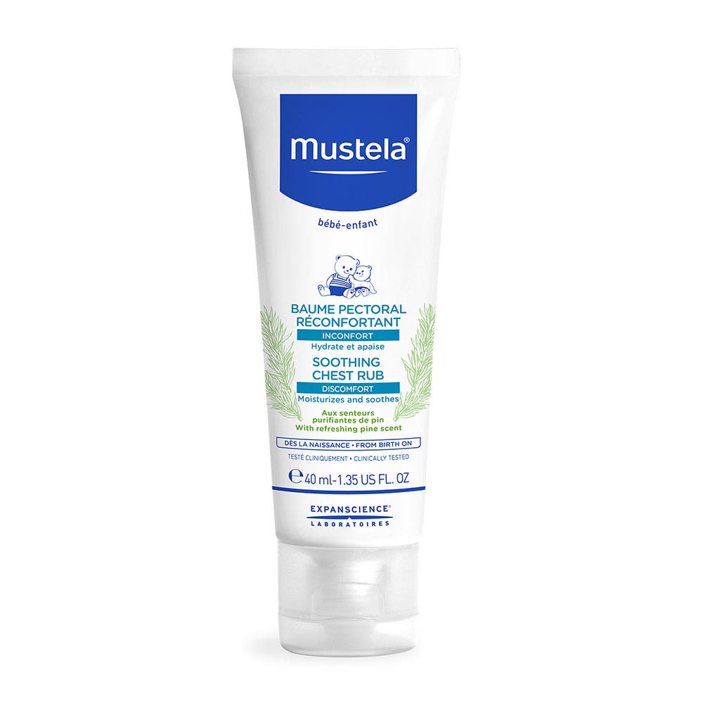 Mustela Soothing Chest Balm for Newborns 40 ml