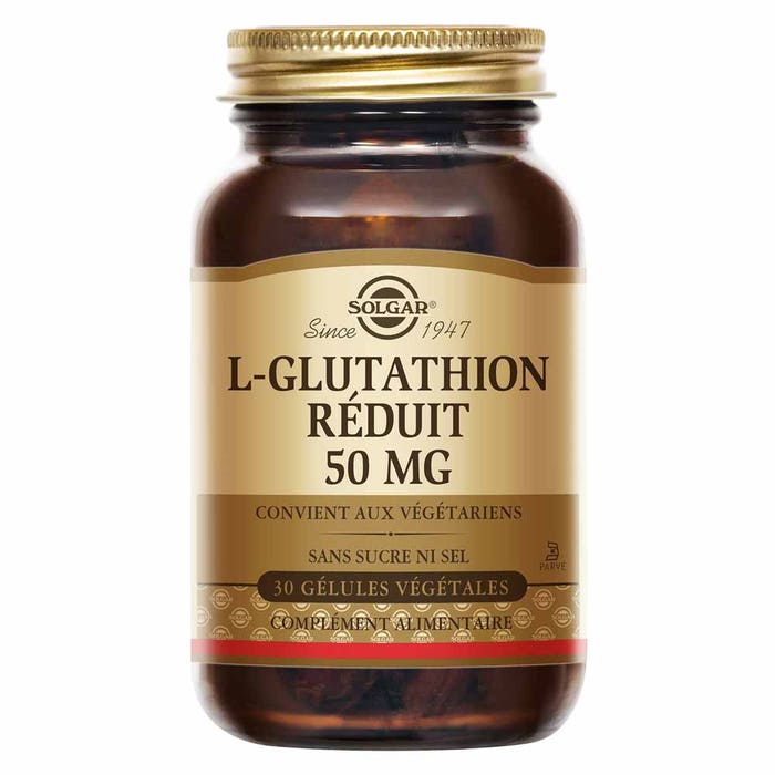 Solgar L-Glutathione antioxidant detox support 30 capsules Solgar L-Glutathione antioxidant detox support 30 capsules
